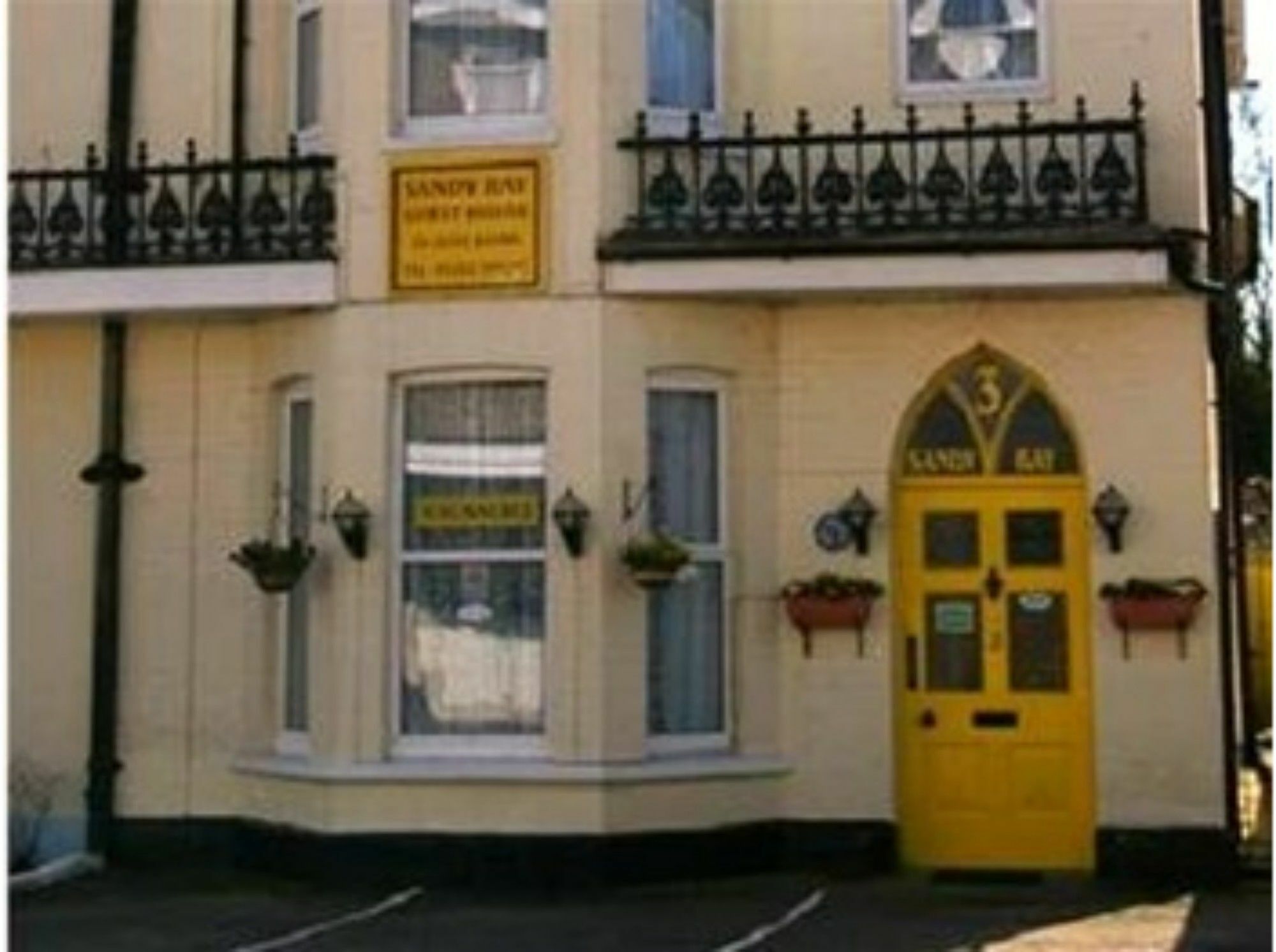 Sandy Bay Guest House Bournemouth Kültér fotó